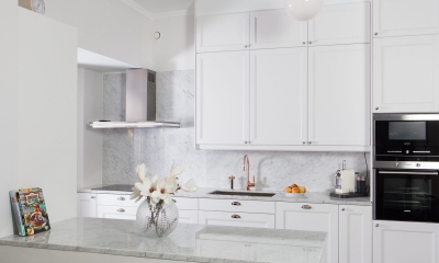 Carrara marmor köök
