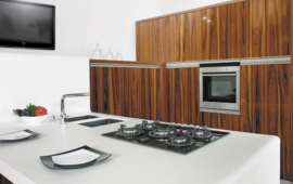 Concerto wooden cabinets set for kitchen